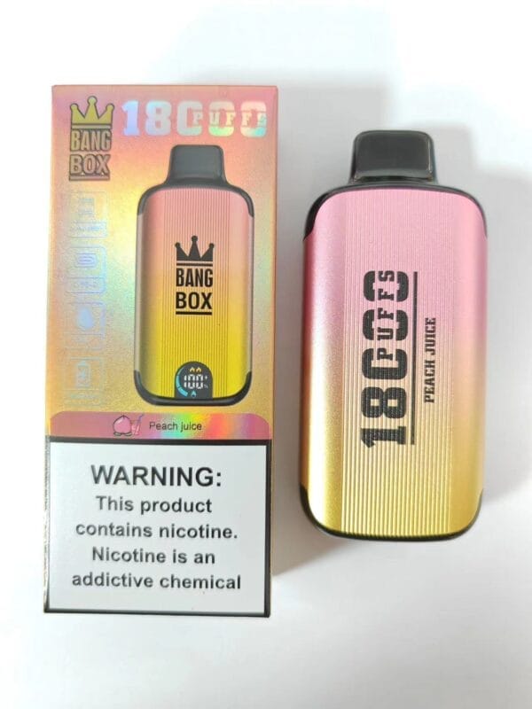 bang box 18000 puffs